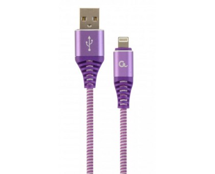 Кабель Cablexpert CC-USB2B-AMLM-1M-PW, USB 2.0 А-папа/Lightning, 1.0м.
