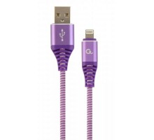 Кабель Cablexpert CC-USB2B-AMLM-2M-PW, USB 2.0 А-тато/Lightning, 2.0 м.