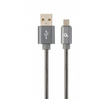 Кабель Cablexpert CC-USB2S-AMmBM-2M-BG , USB 2.0 A-тато/Micro B-тато, 2,0 м.