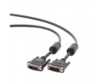 Кабель Cablexpert CC-DVI2-BK-10, DVI відео 24/24 (dual link), 3 м