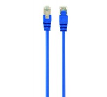 Патч корд Cablexpert PP6-1M/B, FTP, категорія. 6, литий,  50u" штекер із фіксатором, 1 м, синій