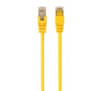 Патч корд Cablexpert PP6-1M/Y, FTP, категорія. 6, литий,  50u" штекер із фіксатором, 1 м, жовтий