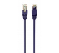 Патч корд Cablexpert PP6-0.5M/V, FTP, категория. 6, литой, 50u" штекер с фиксатором, 0.5м, фиолетовый