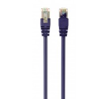 Патч корд Cablexpert PP6-0.5M/V, FTP, категорія. 6, литий,  50u" штекер із фіксатором, 0.5 м, фіолетовий