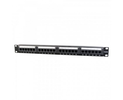 Патч панель Cablexpert NPP-C524CM-001, 24 порта, Cat5e