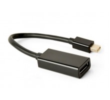 Кабель-адаптер Cablexpert A-mDPM-DPF4K-01 Mini DisplayPort - DisplayPort, чорний