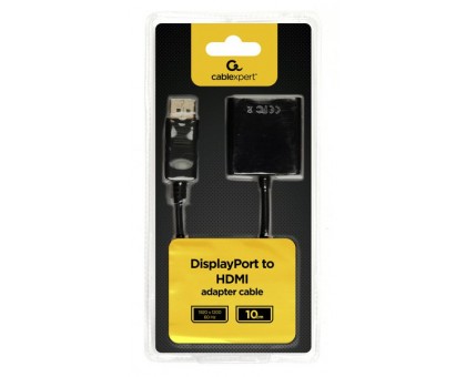 Адаптер-перехідник DisplayPort на HDMI Cablexpert AB-DPM-HDMIF-002