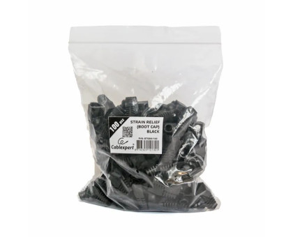 Колпачок для коннекторов Cablexpert BT5BK/100 (черный)