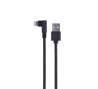 Кабель Cablexpert CC-USB2-AMLML-0.2M кутовий USB 2.0 AM-тато/Lightning, 0.2 м
