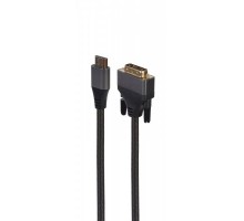 Кабель Cablexpert CC-HDMI-DVI-4K-6, HDMI на DVI, 1.8м