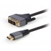 Кабель Cablexpert CC-HDMI-DVI-4K-6, HDMI на DVI, 1.8м
