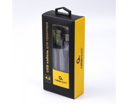 Кабель Cablexpert CCBP-USB2-AMBM-15, премиум качество USB 2.0 A-папа/B-папа, блистер, 4,5м.