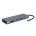 Адаптер Cablexpert A-CM-COMBO8-01, USB Type-C 8-в-1