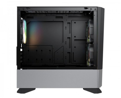 Корпус комп'ютерний Cougar MG140 AIR RGB (Black), Ігровий, скляне вікно, чорний