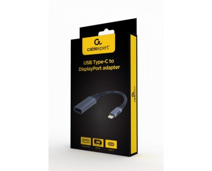 Адаптер-переходник USB Type-C на DisplayPort Cablexpert A-USB3C-DPF-01