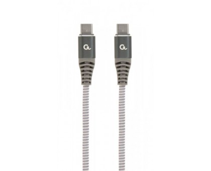 Кабель Cablexpert CC-USB2B-CMCM100-1.5M, Power Delivery (PD), до 100 Ватт C-папа/C-папа, 1,5м.