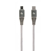 Кабель Cablexpert CC-USB2B-CMMBM-1.5M, преміум якість USB 2.0 Micro BM-папа/C-папа, 1,5 м.