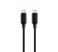 Кабель Cablexpert CC-USB2-CMCM100-1.5M, Power Delivery (PD), до 100 Ватт C-тато/C-тато, 1,5 м.