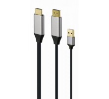 кабель-перехідник HDMI на DisplayPort Cablexpert A-HDMIM-DPM-01, 2м