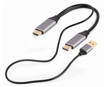 кабель-переходник HDMI на DisplayPort Cablexpert A-HDMIM-DPM-01, 2м