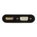 Адаптер-переходник HDMI на HDMI/VGA Cablexpert A-HDMIM-HDMIFVGAF-01