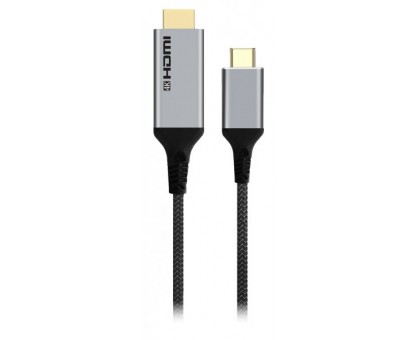 Кабель Cablexpert A-CM-HDMIM4K-1.8M, USB-C на HDMI, 1.8м