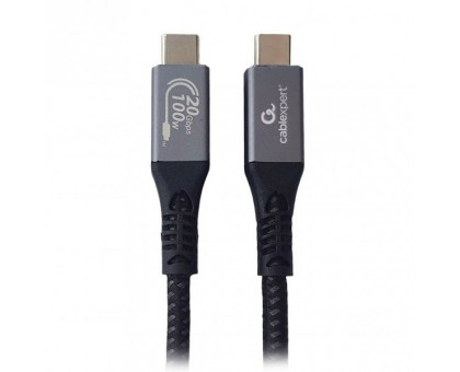 Кабель Cablexpert CCBP-USB3-CMCM100-0.5M, преміум якість USB USB C 3.2 Gen2*2 C-тато/C-тато, 0,5 м.