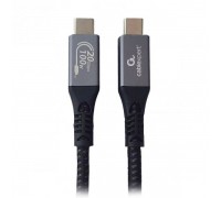 Кабель Cablexpert CCBP-USB3-CMCM100-1.5M, преміум якість USB USB C 3.2 Gen2*2 C-тато/C-тато, 1,5 м.