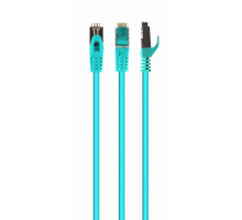 Патч корд Cablexpert PP6A-LSZHCU-G-10M, S/FTP, литой, 50u" штекер с фиксатором, 10м, зеленый