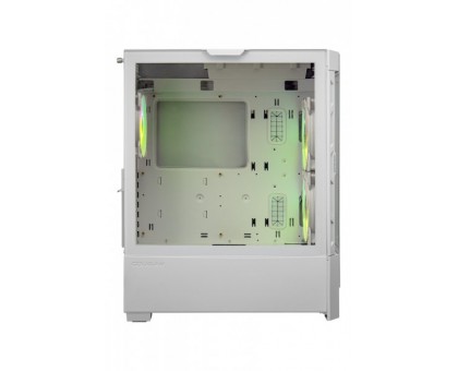 Корпус комп'ютерний Cougar AIRFACE RGB White, Ігровий, скляне вікно, білий
