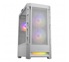 Корпус комп'ютерний Cougar DUOFACE RGB (White), Ігровий, скляне вікно, білий
