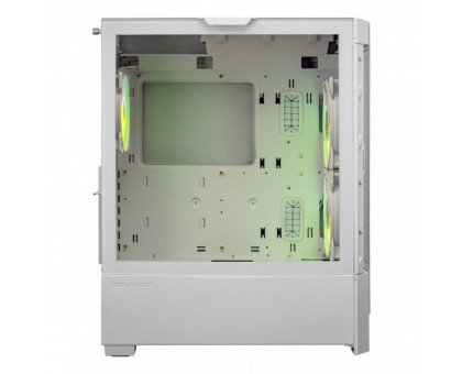 Компьютерный корпус Cougar DUOFACE RGB (White), Игровой, стеклянное окно, белый