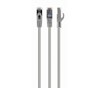 Патч корд Cablexpert PP6A-LSZHCU-60M, S/FTP, литий, 50u" штекер із фіксатором, 60.0 м, сірий