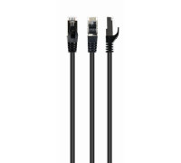 Патч корд Cablexpert PP6A-LSZHCU-BK-20M, S/FTP, литой, 50u" штекер с фиксатором, 20 м, черный