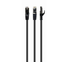 Патч корд Cablexpert PP6A-LSZHCU-BK-20M, S/FTP, литой, 50u" штекер с фиксатором, 20 м, черный