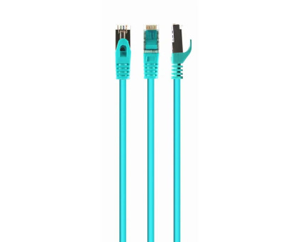 Патч корд Cablexpert PP6A-LSZHCU-G-30M, S/FTP, литий, 50u" штекер із фіксатором, 30 м, зелений