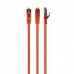 Патч корд Cablexpert PP6A-LSZHCU-O-3M, S/FTP, литой, 50u" штекер с фиксатором, 3м, оранжевый.