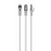 Патч корд Cablexpert PP6A-LSZHCU-W-15M, S/FTP, литой, 50u" штекер с фиксатором, 15м, белый