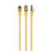 Патч корд Cablexpert PP6A-LSZHCU-Y-15M, S/FTP, литий, 50u" штекер із фіксатором, 15 м, жовтий