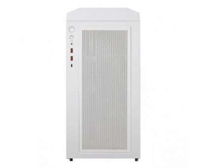 Корпус Cougar UNIFACE White, игровой, 2*120mm вентиляторы предустановленные, ATX/mATX/mini-ITX, Type C x 1, USB3.0 x 2, Audio x1, стеклянное окно, белый