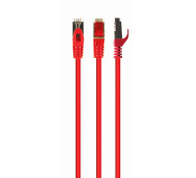 Патч корд Cablexpert PP6A-LSZHCU-R-20M, S/FTP, литой, 50u" штекер с фиксатором, 20м, красный