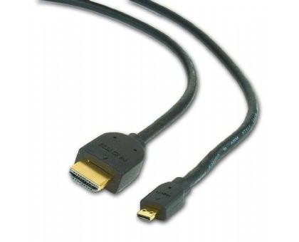 Кабель Cablexpert CC-HDMID-10, вилка/ micro-вилка (D-тип), з позолоченими конекторами, 3 м