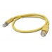 Патч корд Cablexpert PP12-3M/Y, UTP, категорія. 5E, литий,  50u" штекер із фіксатором, 3 м, жовтий