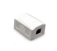 Розетка RJ-45 Cablexpert NCAC-1F5E-01 однопортовая с экраном RJ-45, категории 5E