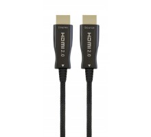 Кабель Cablexpert CCBP-HDMI-AOC-30M, HDMI V.2.0, вилка/вилка, з позолоченими контактами, 30 м