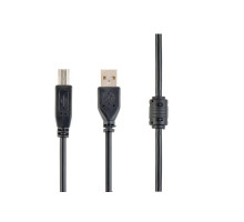 Кабель Cablexpert CCFB-USB2-AMBM-1.5M, USB 2.0 A-папа/B-папа, 1,5 м., блистер