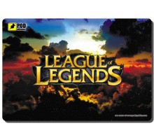 Килимок для мишки Podmyshku League of Legends, ігровий , тканина, розмір М