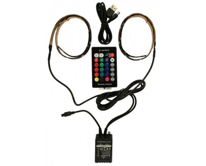 Світлодіодна стрічка LED-2SU-RGB50-01, USB живлення