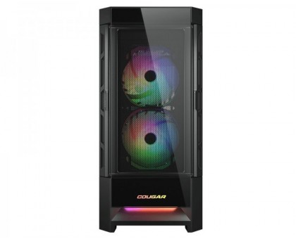 Корпус комп'ютерний Cougar Duoface RGB, ігровий, 2*140mm, 1*120mm ARGB вентилятори, скляне вікно