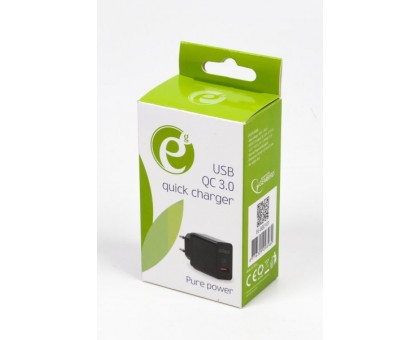 Зарядний пристрій Energenie EG-UQC3-01USB 2.1 A чорний